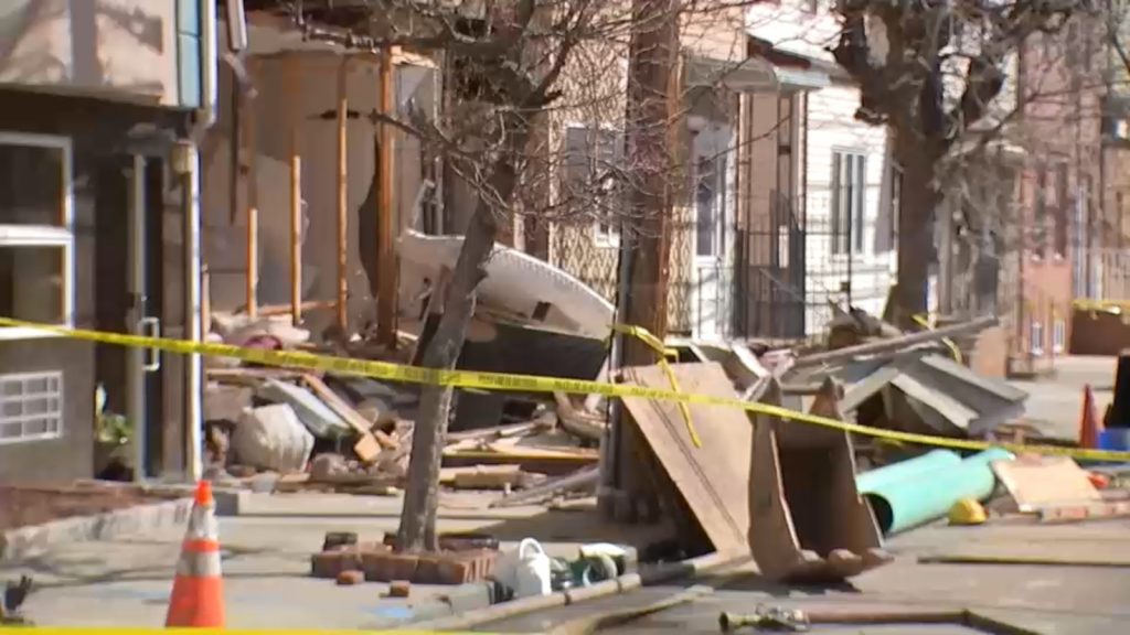 Two teens, construction worker injured in Newark, New Jersey explosion; neighbors evacuated