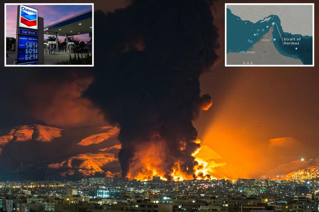 US diesel tops $5 per gallon, oil spikes 4% as Strait of Hormuz crisis continues