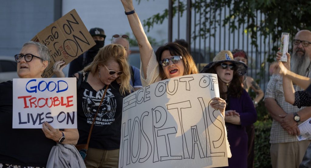 What happens when ICE shows up at New York City hospitals?