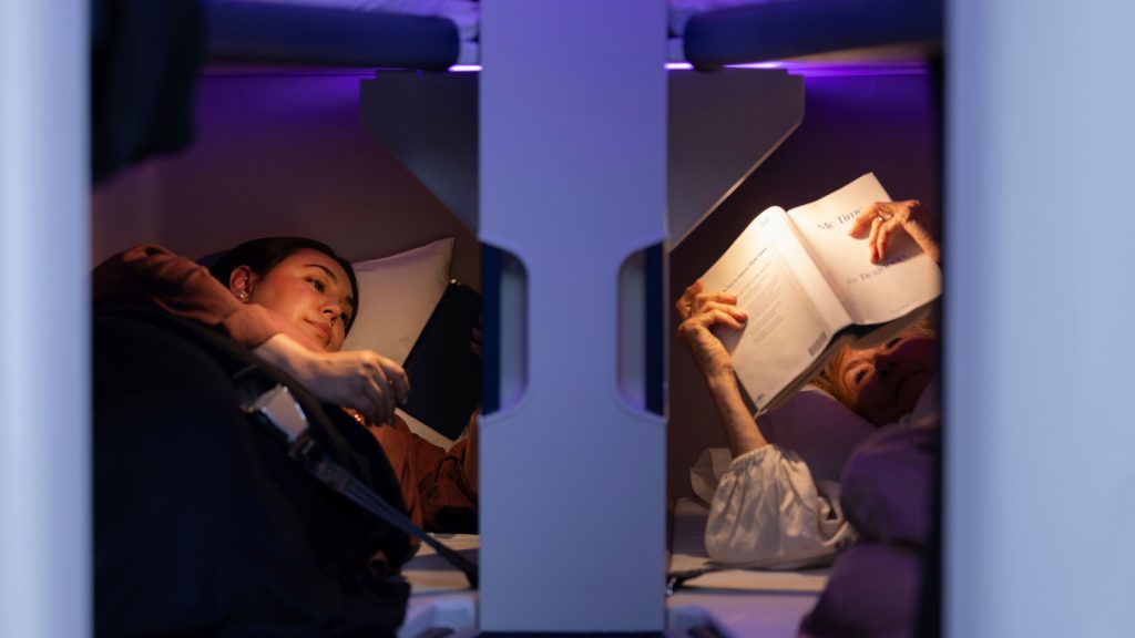 Air New Zealand adds bunk beds for economy travelers but bans snacks, smells and cuddling