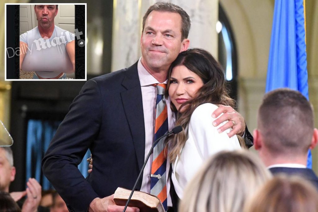 An illegal migrant may have exposed Kristi Noem's husband's salacious cross-dressing secret