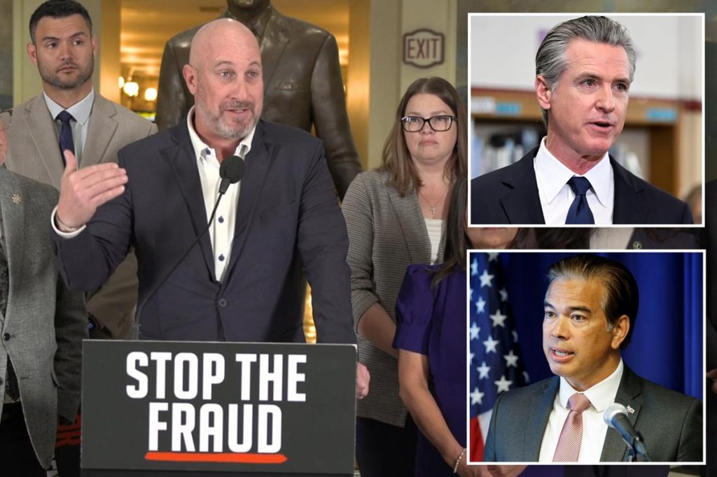 California Republicans call for special legislative session on fraud California Republicans call for special legislative session on fraud