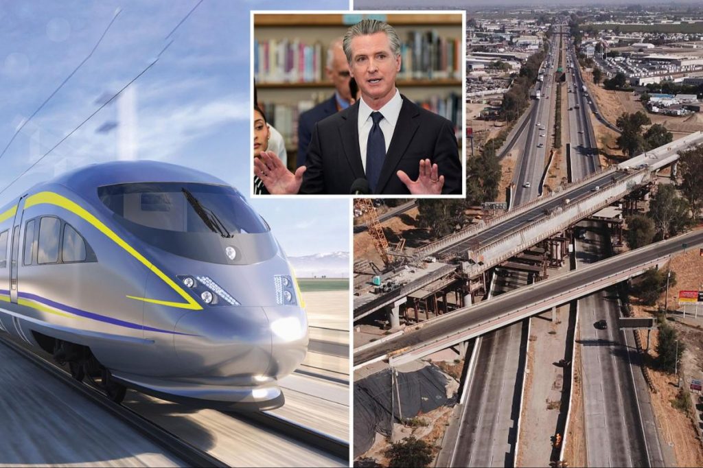 California high-speed rail falls behind as costs soar to $231 billion