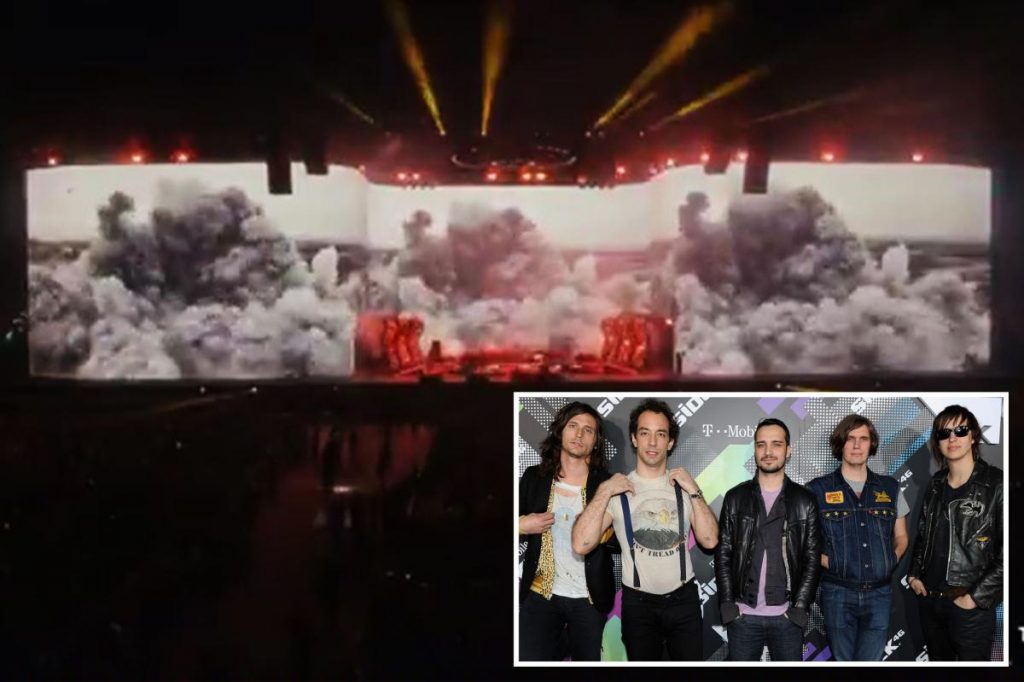 Coachella act The Strokes blasted for shocking political performance