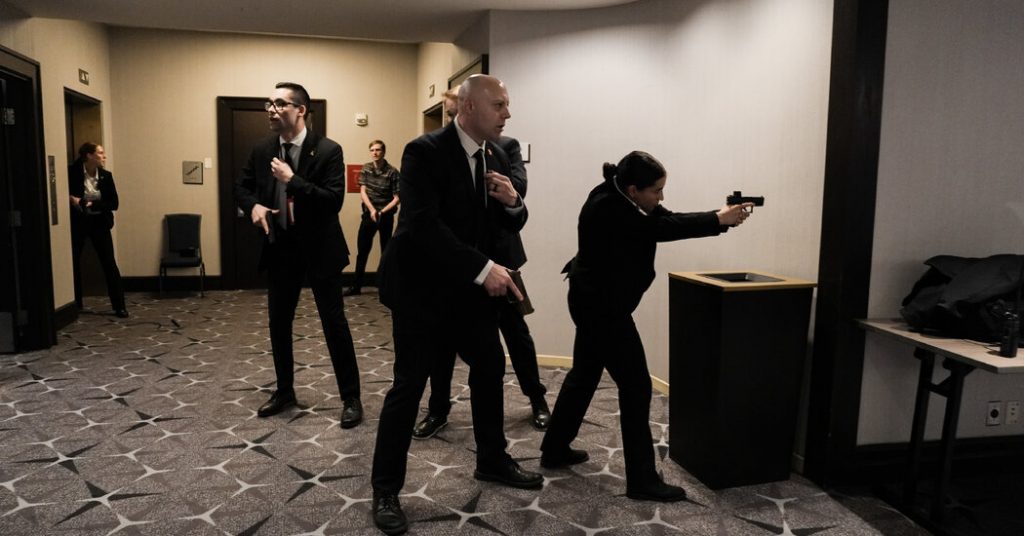 Confusion and Fright at the White House Correspondents’ Dinner After Shots Were Fired