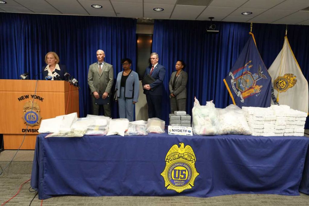 Drug task force seizes 90 pounds of fentanyl from three separate Manhattan and Bronx narcotics mills