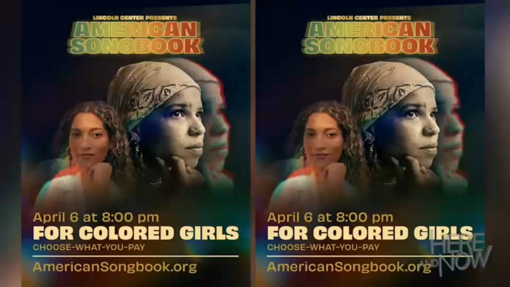 Here and Now with Sandra Bookman: Lincoln Center reimagines Ntozake Shange's choreopoem on its 50th anniversary