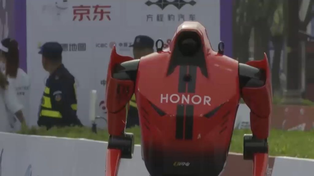 Humanoid robot sprints to victory in Beijing, beating the human half-marathon world record