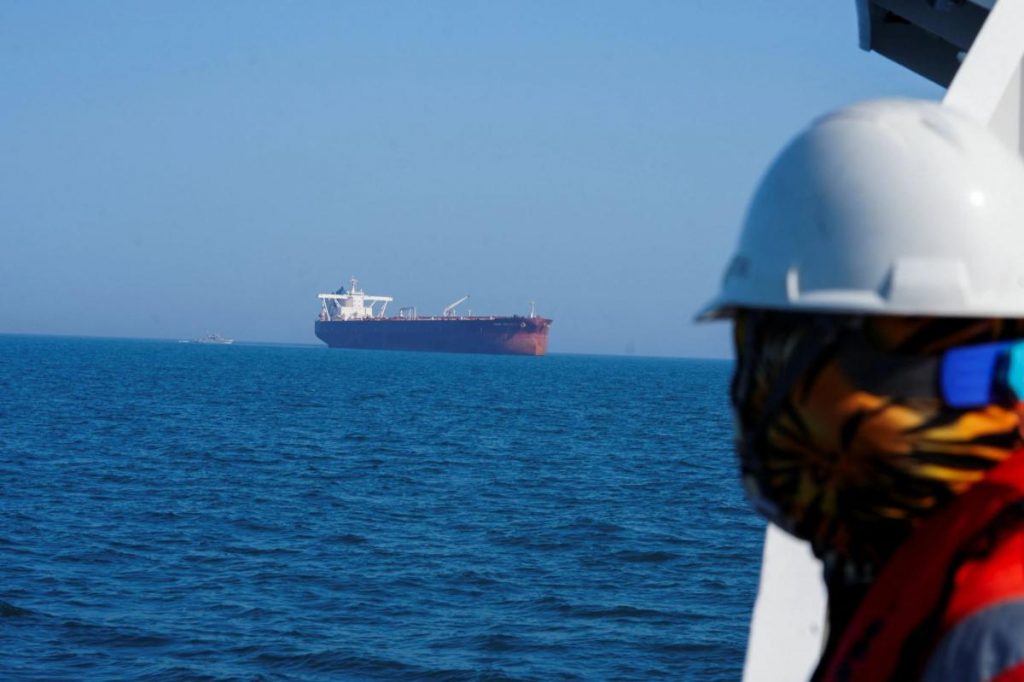 Iran fires on tanker near Oman after re-closing Strait of Hormuz