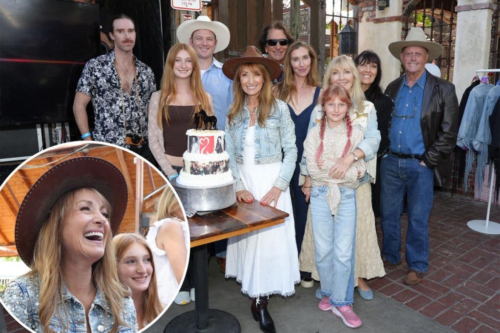 Jane Seymour continues her 75th birthday celebration with her 'Dr. Quinn, Medicine Woman' co-stars