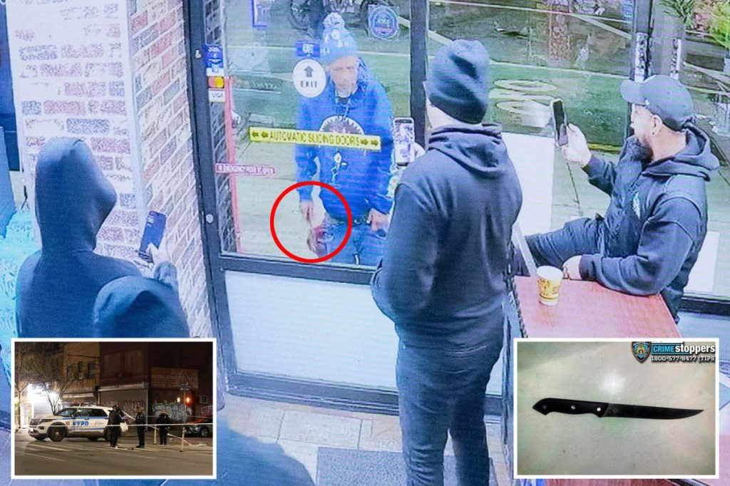 Knife-wielding lunatic shot by NYPD cop after terrorizing Harlem grocery store Knife-wielding lunatic shot by NYPD cop after terrorizing Harlem grocery store