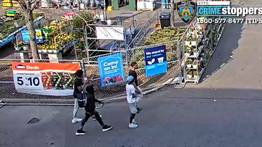 Lowe's parking lot stolen car: 4 suspects wanted for stealing Toyota Corolla in Brooklyn