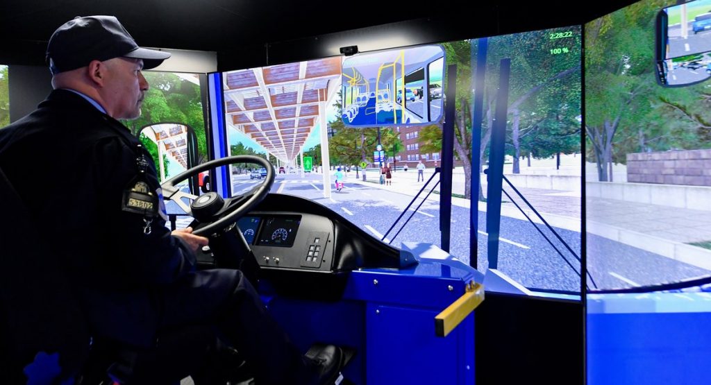 MTA’s new bus simulators let drivers practice NYC chaos before the road