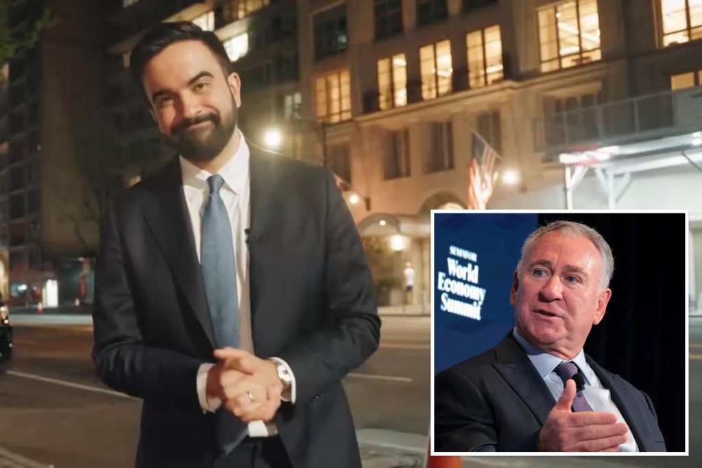 Mamdani doubles down on Ken Griffin attack despite Citadel's threat to pull $6 billion NYC project