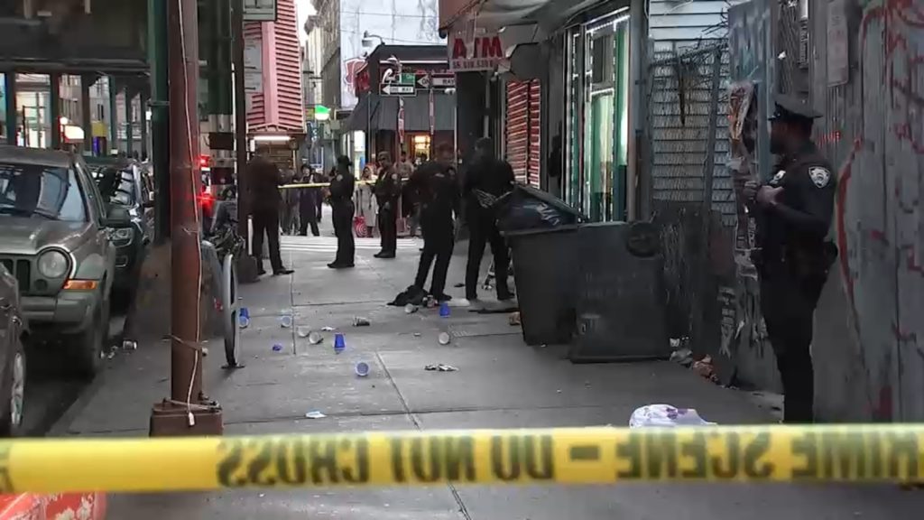 Man killed, another injured after being shot outside restaurant in Cypress Hills, Brooklyn