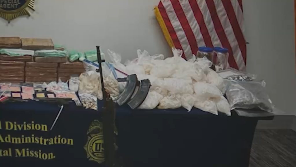 Millions of dollars' worth of drugs seized in largest fentanyl, meth bust in New Jersey history