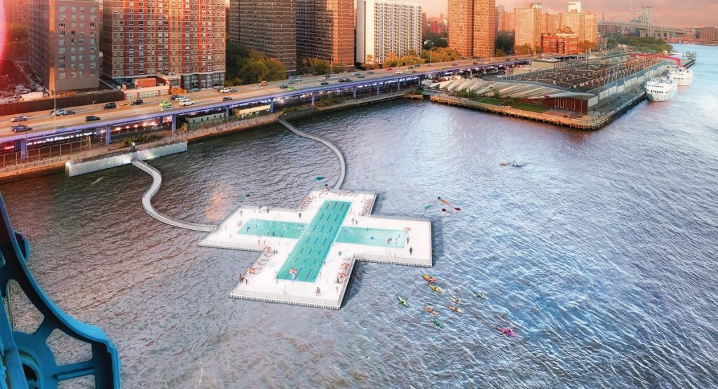 NYC health department has questions about the floating pool set for the East River