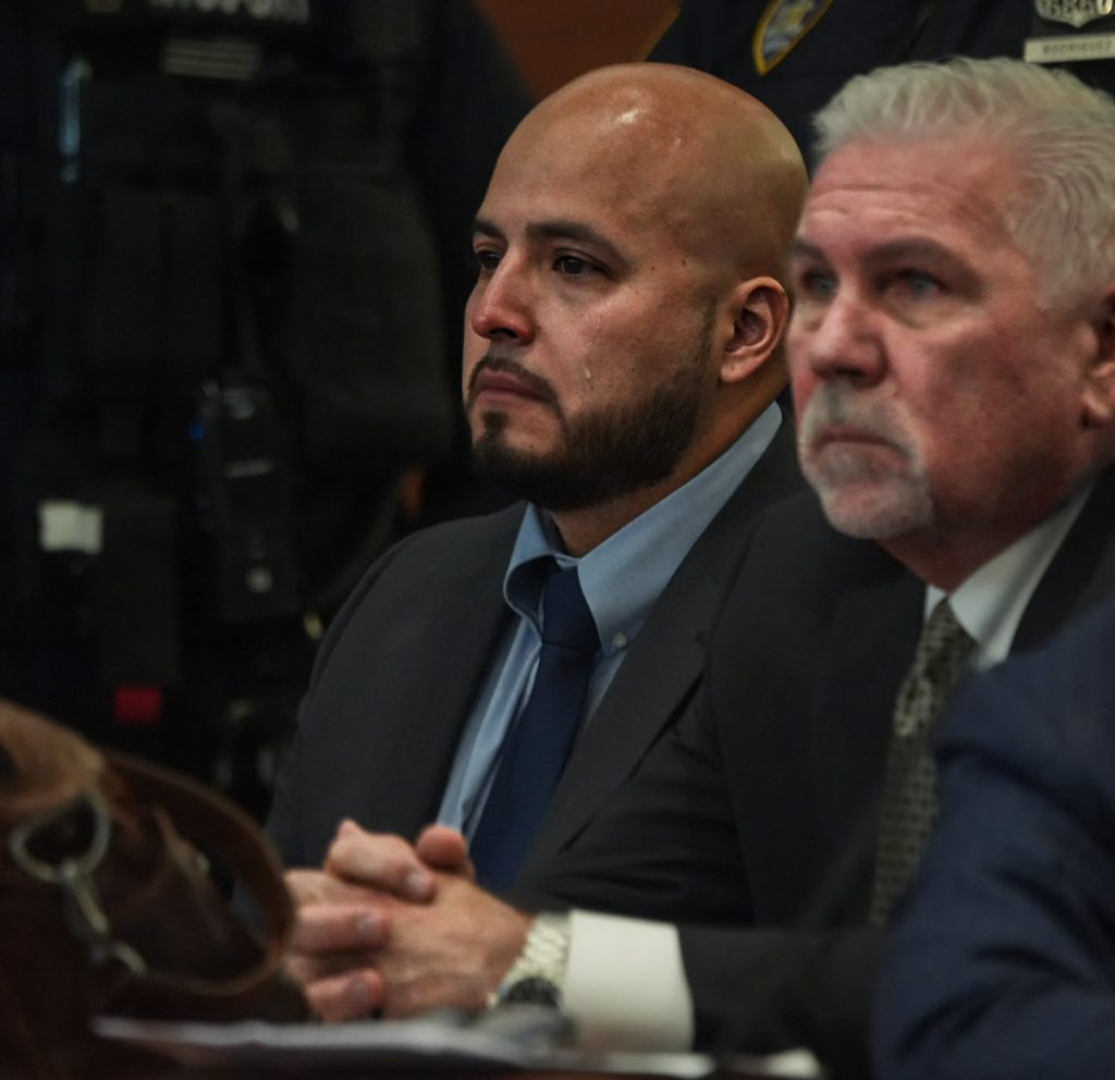NYPD Sgt. Erik Duran gets 3-9 years prison time for hurling cooler that killed fleeing suspect NYPD Sgt. Erik Duran gets 3-9 years prison time for hurling cooler that killed fleeing suspect