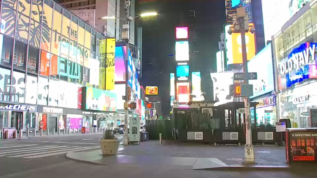 NYPD searching for man who they say abandoned baby in Times Square, NYC