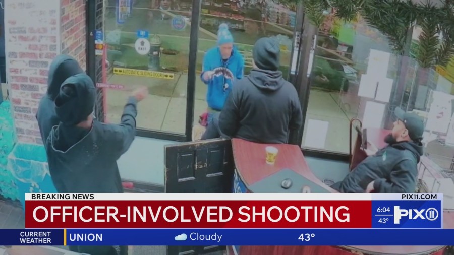 NYPD shoots man wielding kitchen knife in NYC NYPD shoots man wielding kitchen knife in NYC