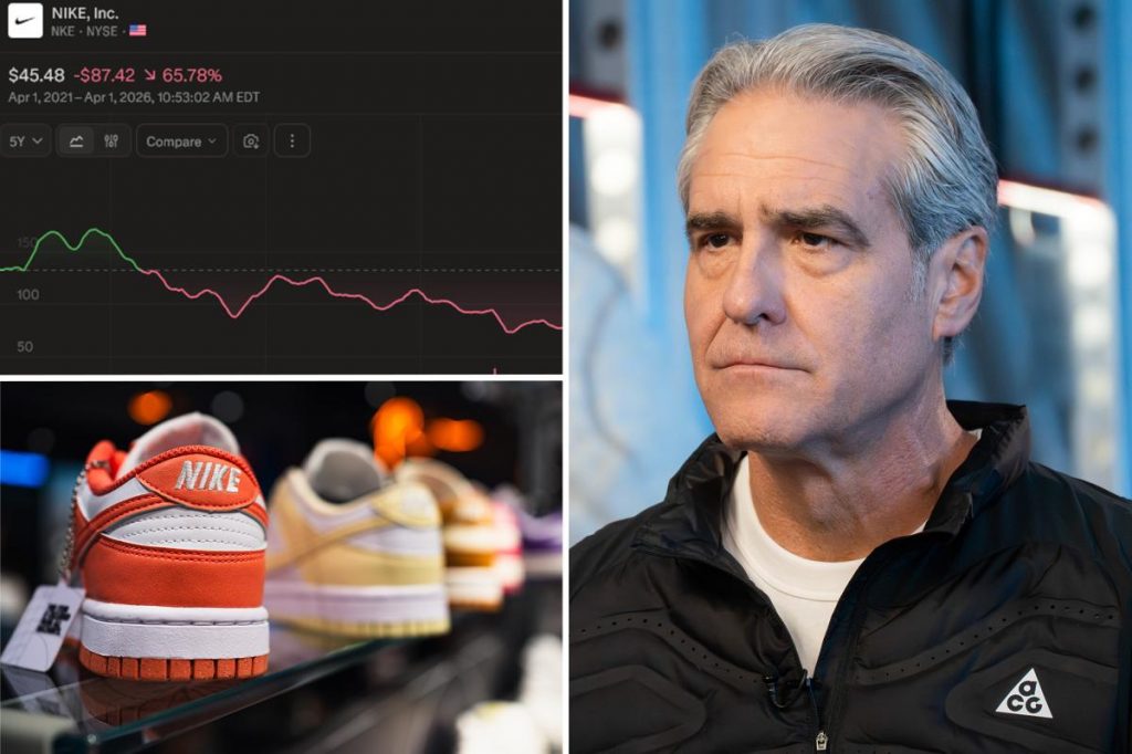 Nike CEO vents as company struggles to regain footing after disappointing profits : 'I'm so tired'