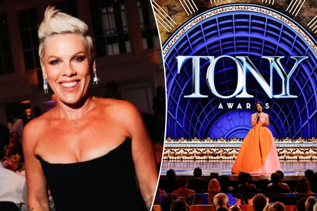 Pink bizarrely hosting the Tony Awards is a bad sign for the Broadway ceremony