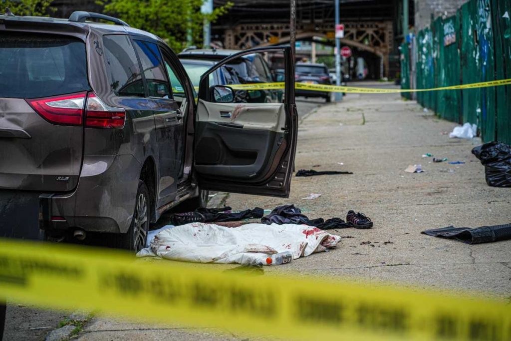 Queens mystery: Man hospitalized after being found covered in blood inside parked minivan