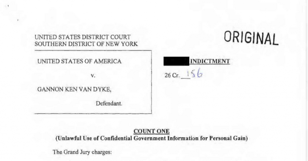 Read the Indictment Charging a U.S. Soldier With Insider Trading