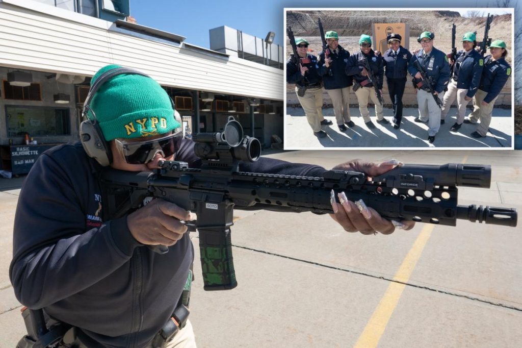 Taking aim: Women of steel excel at NYPD's firing range