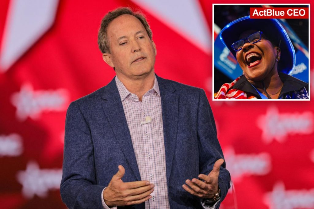 Texas AG Ken Paxton sues ActBlue over alleged 'rampant donor fraud' on major Dem donation platform