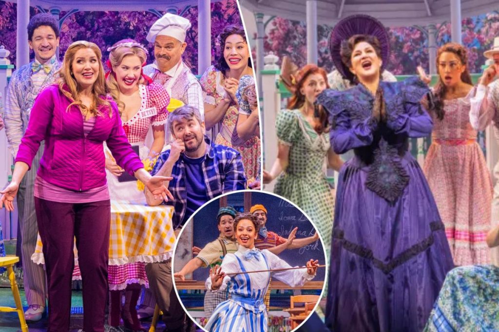 Tired parody of Broadway's Golden Age is been there, 'doon that