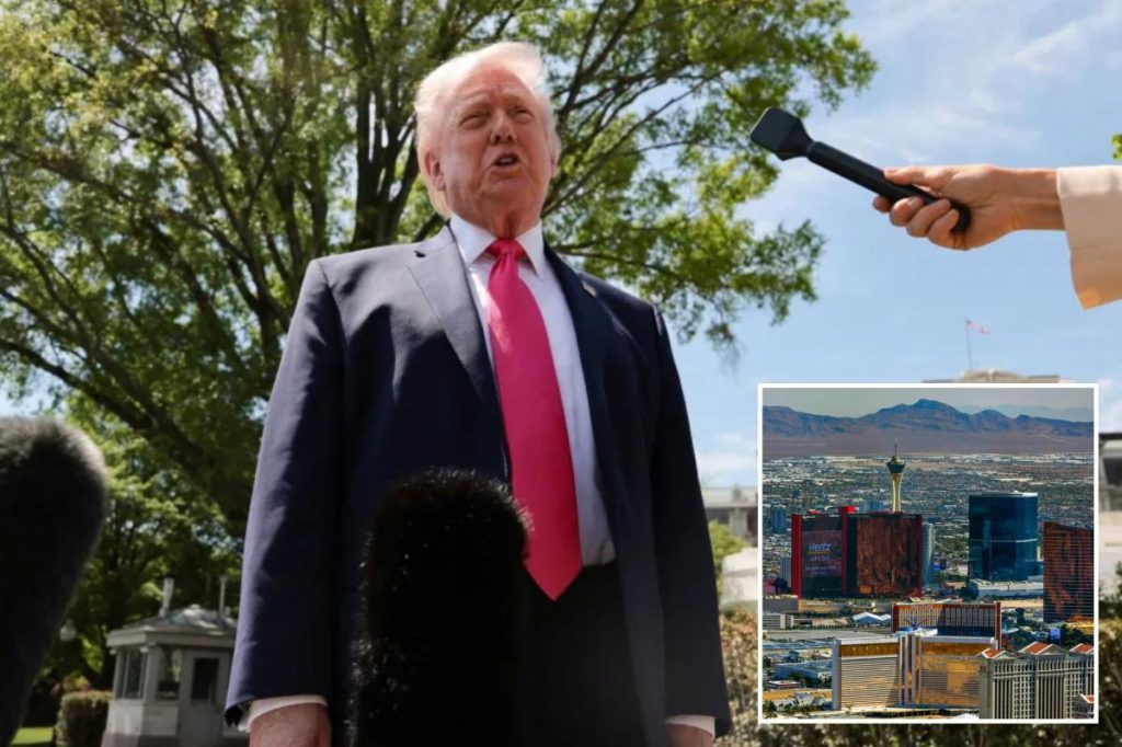 Trump credits Las Vegas as the ‘birthplace’ of no tax on tips policy, touts up to ‘$8,000' refunds for workers