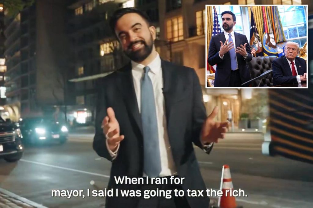 Trump rips Zohran Mamdani for push NYC tax increase