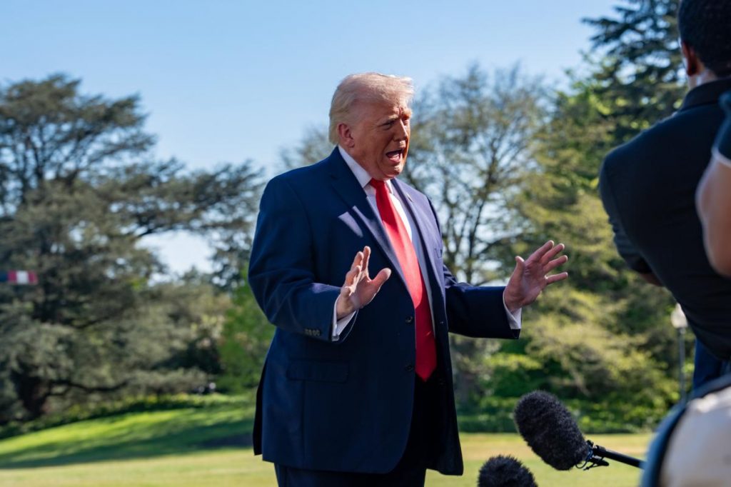 Trump says gas prices may remain high through November midterm election