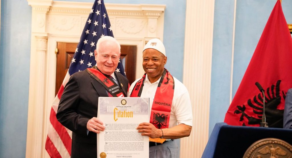 What's Eric Adams up to now that he's not NYC's mayor? Becoming an Albanian citizen.