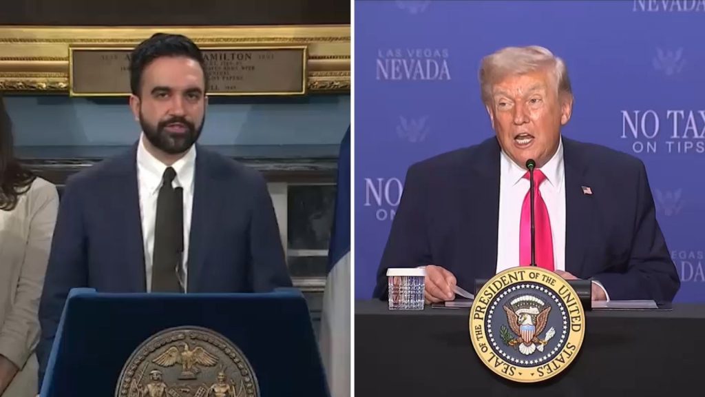Zohran Mamdani responds after President Trump rips NYC mayor over tax the rich announcement