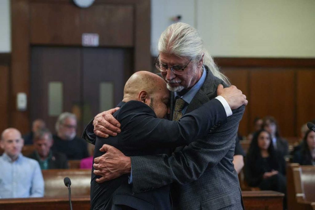 ‘I can finally breathe’: Man exonerated for 1993 Manhattan murder after spending over 30 years behind bars
