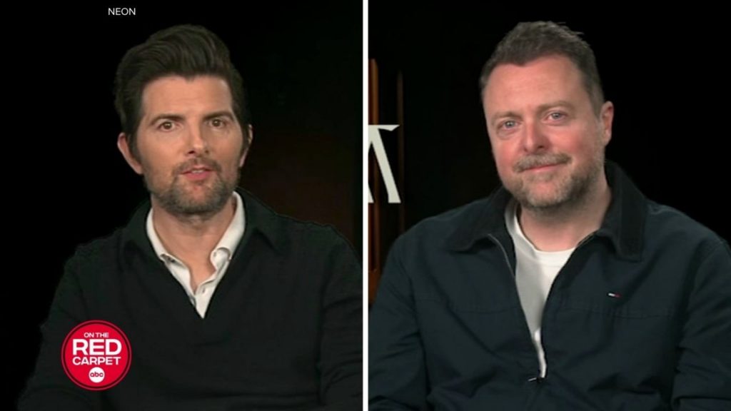 Adam Scott recalls eerie real-life moment as horror film "Hokum" hits theaters