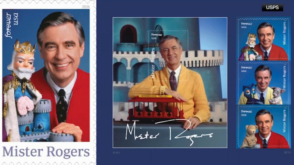 Beloved 2018 Mister Rogers stamps return after winning USPS contest