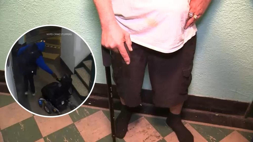 Bronx stolen wheelchair: Man struggles to get around after $5,000 device swiped outside Grand Concourse building