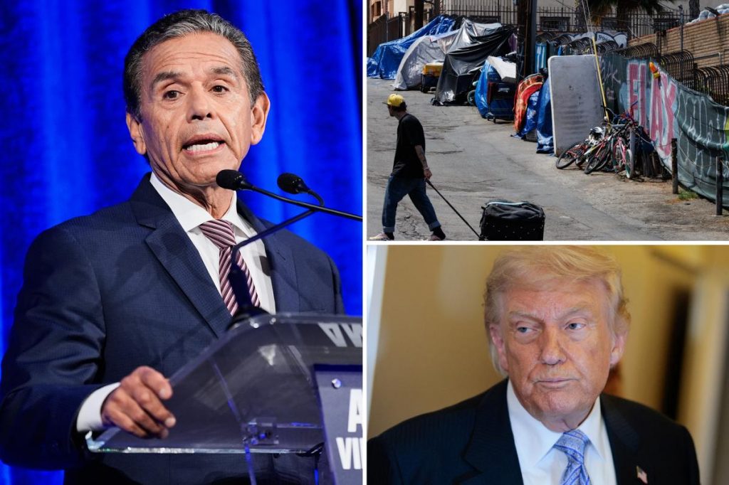 Calif. Dem Antonio Villaraigosa says Trump’s not to blame for homelessness, cost crises Calif. Dem Antonio Villaraigosa says Trump's not to blame for homelessness, cost crises