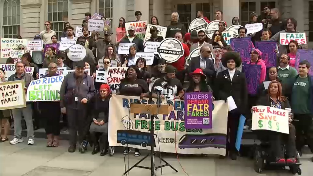 City Council rallies for subway half-fares expansion ahead of first-ever Fair Fares hearing in NYC