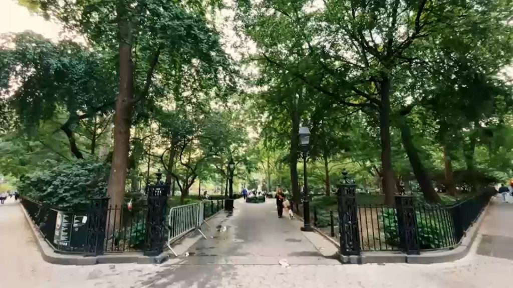 Community board proposes permanent gate that locks at midnight curfew at Washington Square Park