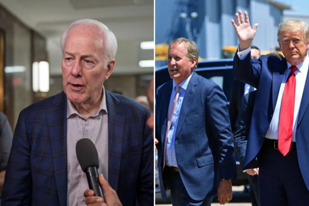 Cornyn insists he can overcome Trump endorsing Paxton