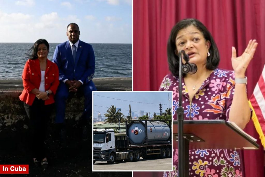 Dem Rep. Pramila Jayapal admits to working with Mexico to sneak oil into Cuba