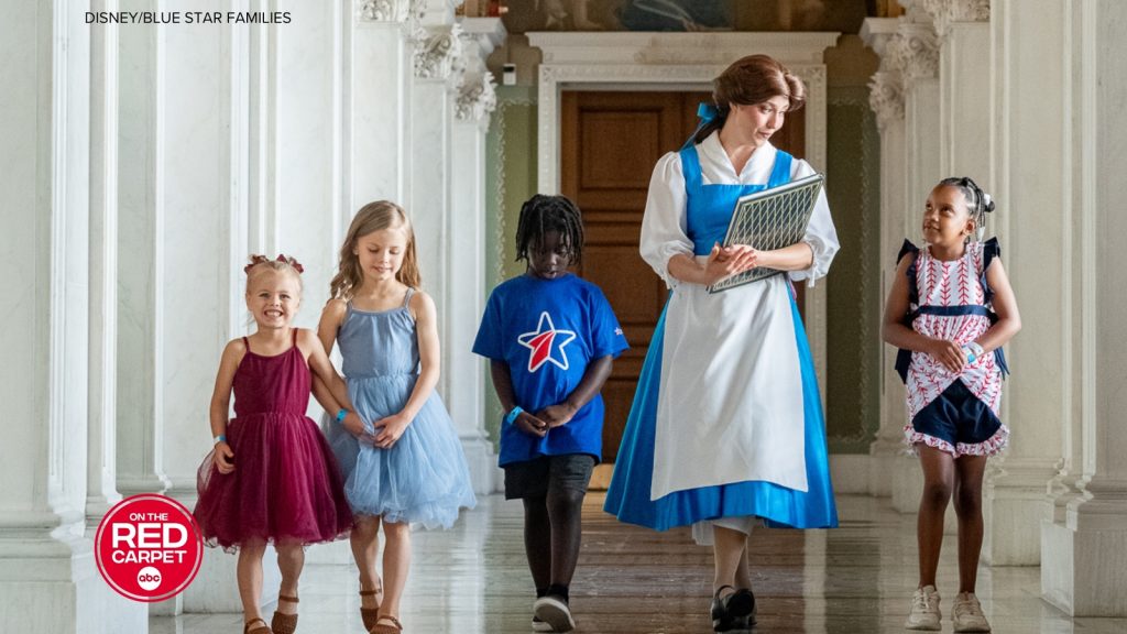 Disney creates magic for military families at The Library of Congress with Blue Star Families during Blue Star Books event