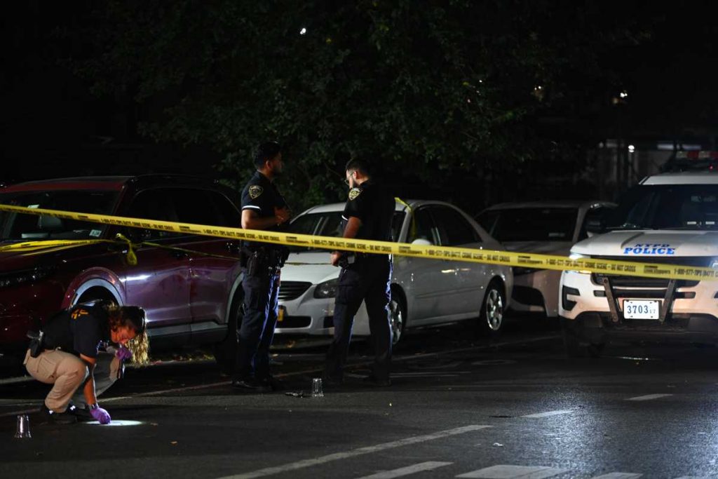 Drunken brawl outside Queens restaurant ends with man shot multiple times