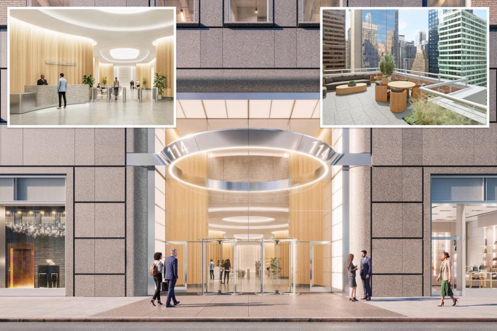 Durst Organization's 114 West 47th St. getting a glossy new look