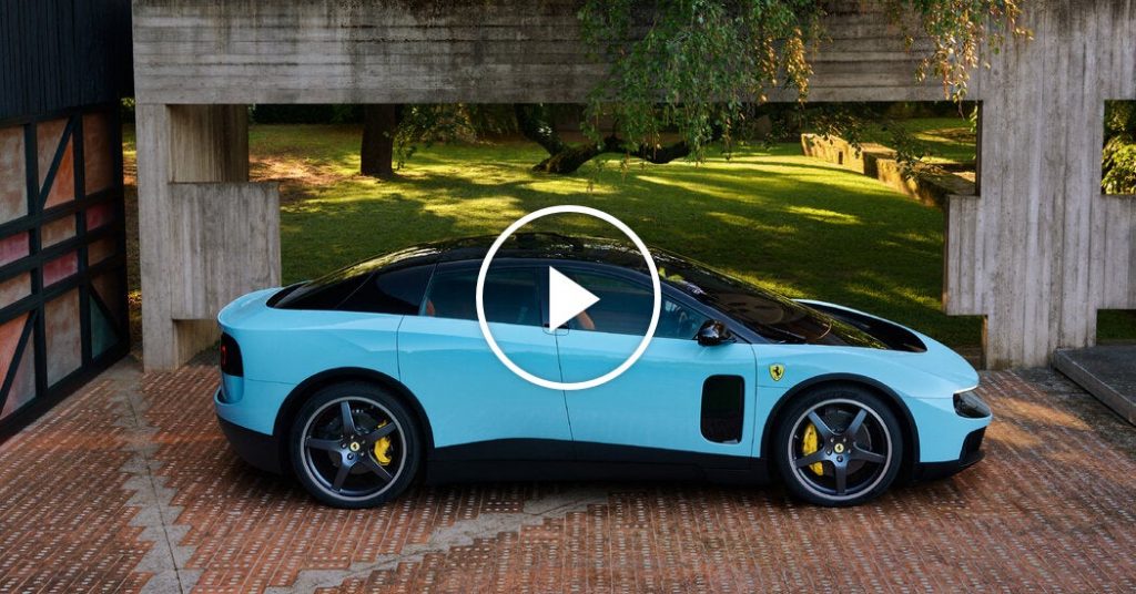 Ferrari’s Stock Falls After It Unveils Its Latest Car