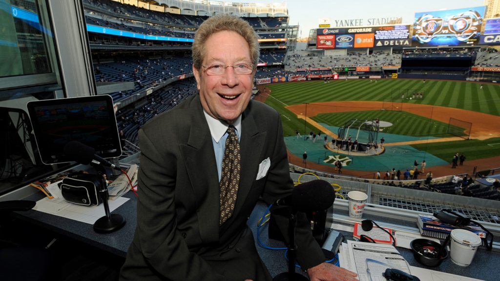 John Sterling legendary radio voice of the New York Yankees, dies at 87
